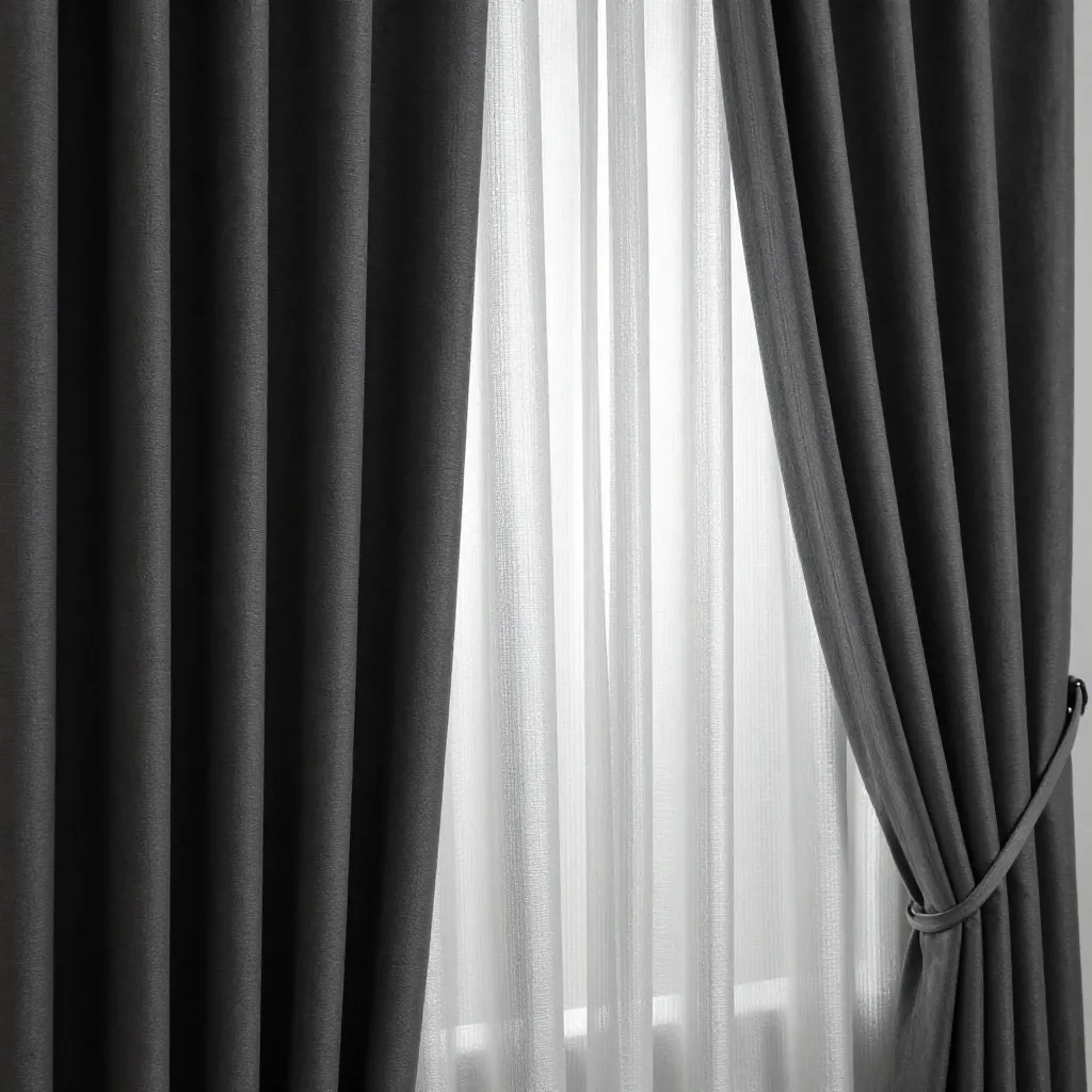 Stylish thermal curtain design